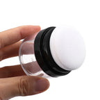 Loose Powder Box With Flocking Cotton Mushroom Sponge Puff Blusher Finishing Powder Jar Portable Cosmetic Foundation Powder Case Lootquake LLC