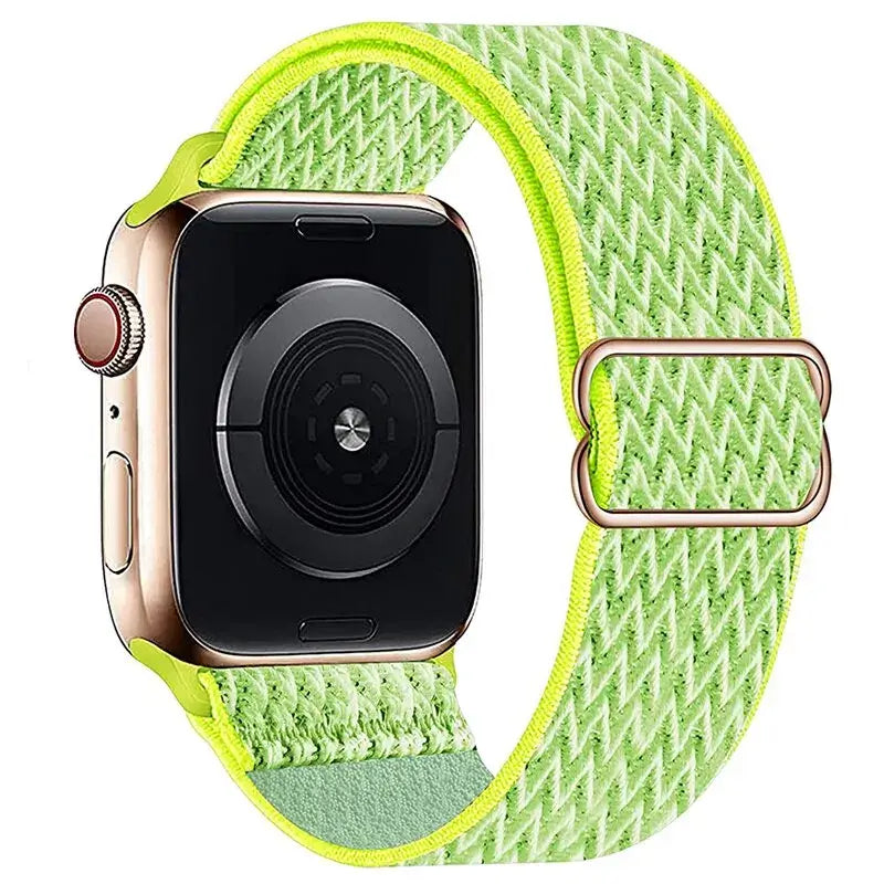 Apple Watch Nylon Band - Stylish, Durable, Elastic Design - SJB-DIAMOND ELITES