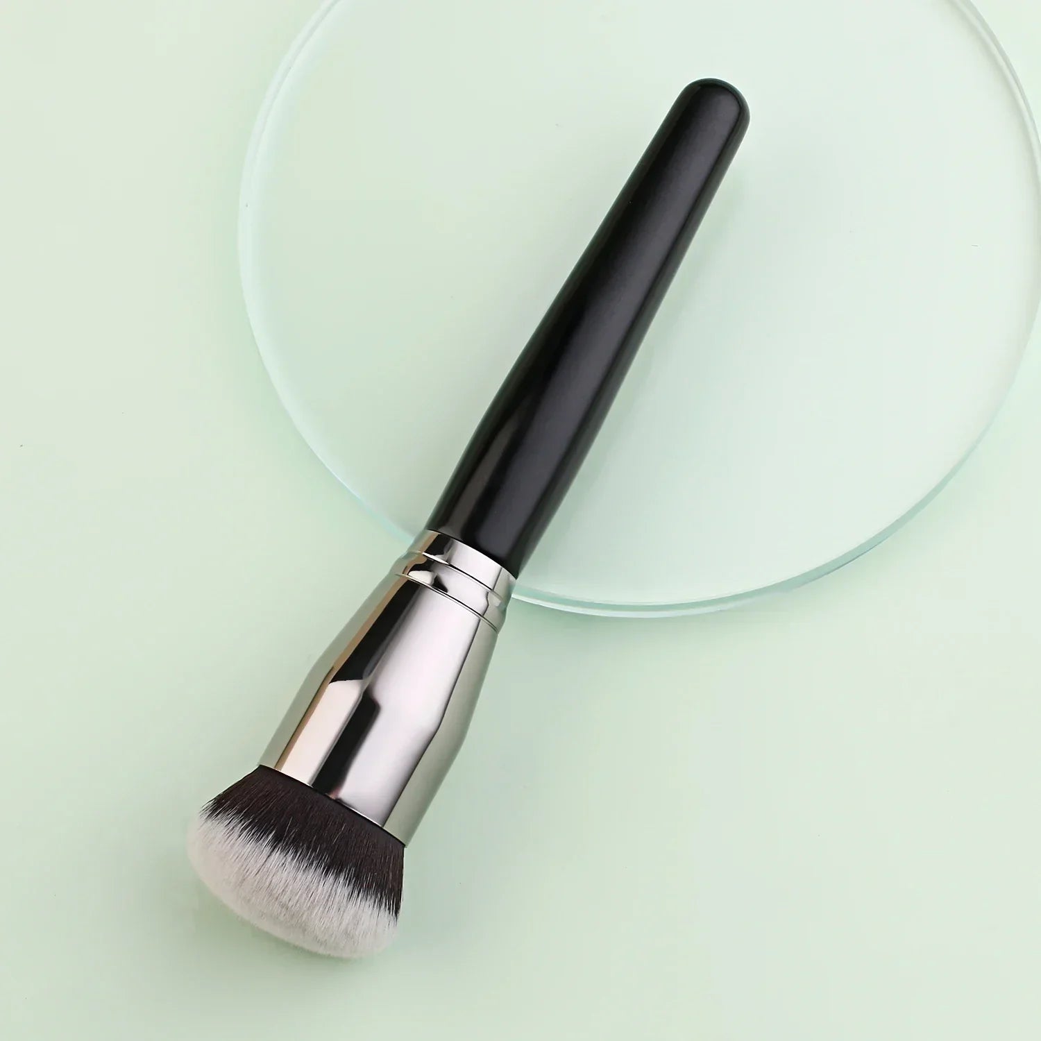 Black Foundation Make up Brush Cream Foundation buffing Makeup Brush Big Foundation Brush Synthetic Hair Face Makeup Tool Lootquake LLC