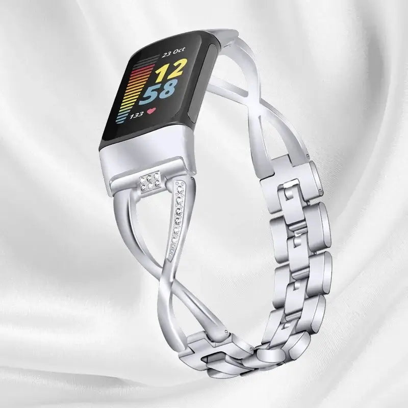 Fitbit Charge 5 6 Stainless Steel Band - Elegant and Durable - SJB-DIAMOND ELITES