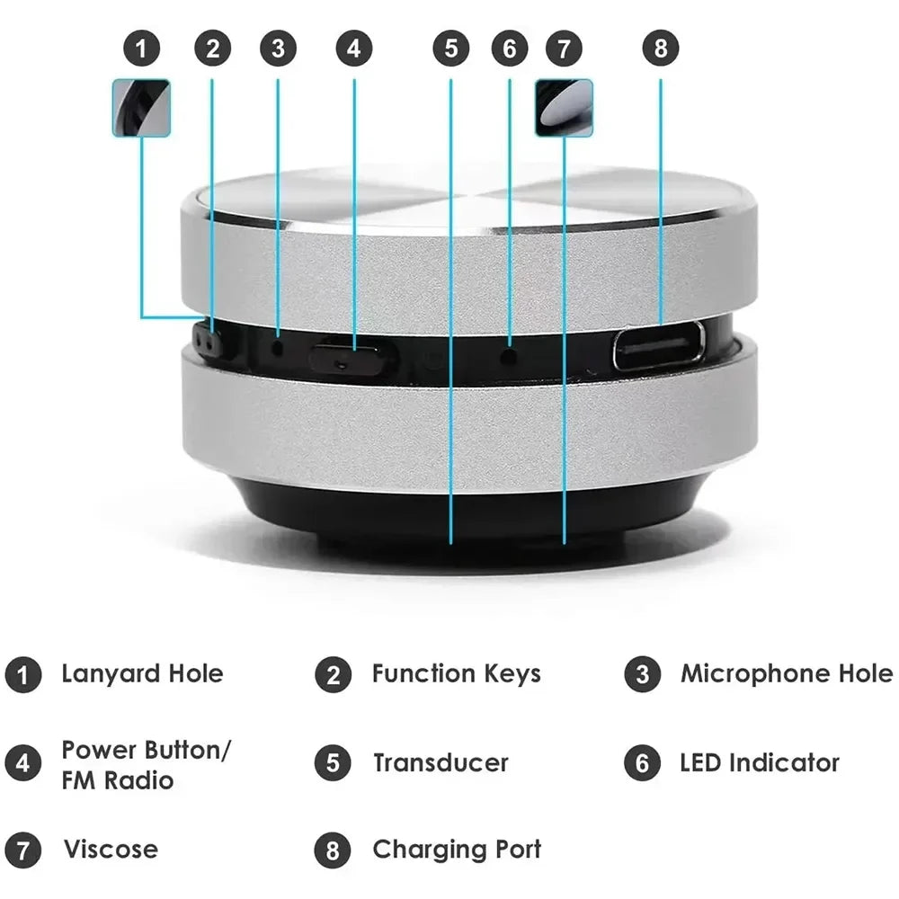 2025 Hot Bone Conduction Speaker Bluetooth-Compatible TWS Wireless Stereo Sound Hummingbird Speaker With FM Radio Dropshipping Lootquake LLC