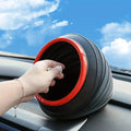 4L Portable Folding Garbage Bin - Multifunctional Telescopic Mini Storage Bin for Car