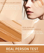 Liquid Foundation Effective Concealer Waterproof Sweat-resistant Makeup Professional Cosmetics Lootquake LLC