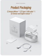 Mi Mushroom Air Humidifier Wireless Fragrance Diffuser Bedroom Essential Oils Diffuser Rain Cloud Night Light Home Appliance Lootquake LLC