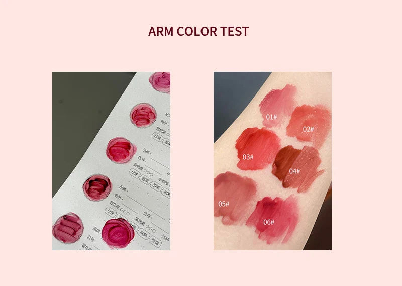 HERORANGE Light Glass-Like Lip Lacquer - Mirror Shine, Hydrating Formula; Smudge-Proof, Long-Wear, and Skin-Brightening Lootquake LLC