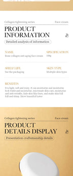 SADOER Collagen Firming Face Cream sknicare Moisturizing Hydrating Face Creams Faical Cream Beauty Face Skin Care Products Lootquake LLC