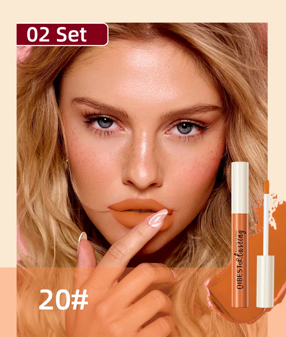 Luxury Matte Lip Gloss Set 12 Waterproof Shades Non Sticky Long Lasting Lipstick Kit For Daily Party Makeup Lootquake LLC