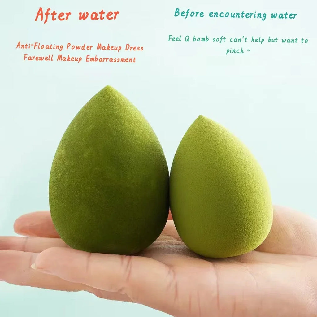 1pcs cosmetic powder puff soft and smooth women's makeup foundation sponge beauty makeup tool accessories drop-shaped Lootquake LLC