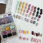 16 Color Cream Nail Gel Polish Solid Nail Gel Palette Mud Painting  Nail Art Design Soak Off UV Gel Varnish Gel Lacquer