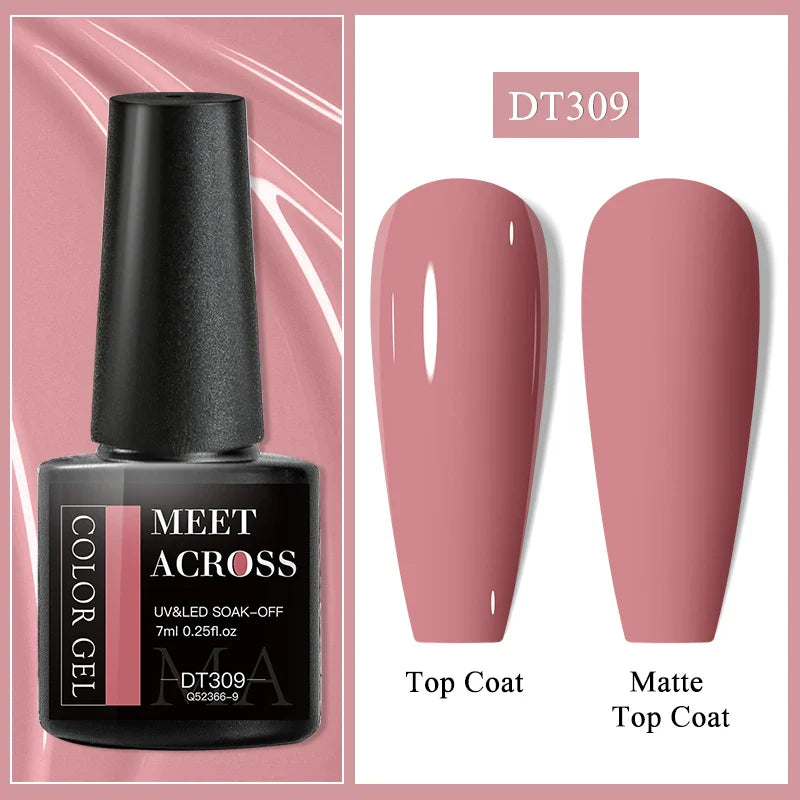 7ml Milky Jelly White Gel Nail Polish Natural Luster Long Lasting Nail Art All for Home DIY Manicure Soak Off UV LED Gel Vernis Lootquake LLC