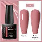 7ml Milky Jelly White Gel Nail Polish Natural Luster Long Lasting Nail Art All for Home DIY Manicure Soak Off UV LED Gel Vernis Lootquake LLC
