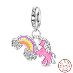 S925 Sterling Silver Princess Golf Hamster Camera Travel Three Piece Set Charms Beads 3mm DIY Fine Jewelry Making Lootquake LLC