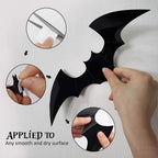 Halloween Decoration 3D Black PVC Bat Halloween Party DIY Decor Wall Sticker Bar Room Halloween Party Scary Decos Props Lootquake LLC
