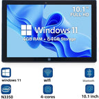 WINDOWS 11 Tablet PC 10.1 INCH 4GB DDR RAM 64GB ROM N3350 CPU 1920 x 1200 IPS Screen WIFI  Quad Core Dual Camera HDMI-Compatible Lootquake LLC