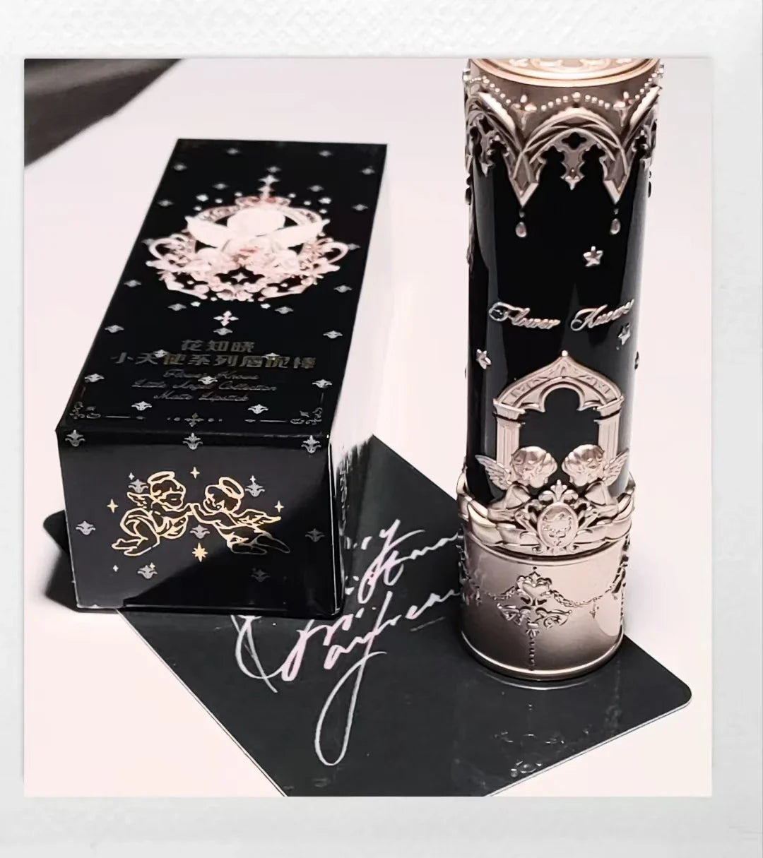 Flower Knows Lipstick Swan Ballet Lip Gloss Mirror Moisturizing Long-lasting Lip Glaze Nostickcup Nourishing  3.5g Lootquake LLC