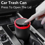 Universal Car Trash Bin Can Mini Auto Dust Organizer Car Interior Rubbish Bag Garbage Container Storage Box Bucket Auto Accessor Lootquake LLC