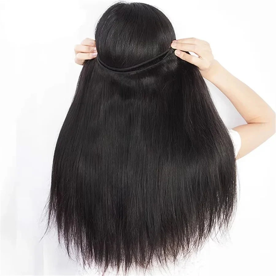 Silky Straight Bundles Human Hair Remy Brazilian Hair 14-30 Inches