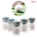 5 Bottles Pure Collagen Ball Natural Silk Protein Anti Aging Essence Firming Wrinkle Removal Facial Serum Cosmetics Lootquake LLC