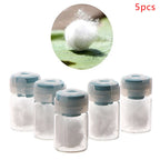 5 Bottles Pure Collagen Ball Natural Silk Protein Anti Aging Essence Firming Wrinkle Removal Facial Serum Cosmetics Lootquake LLC