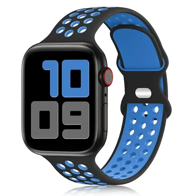 Apple Watch Silicone Band - Soft Breathable Design - SJB-DIAMOND ELITES