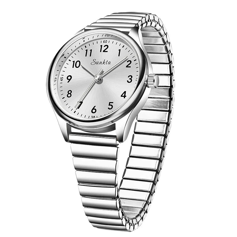 Gold Stainless Steel Women's Watch Quartz Minimalist