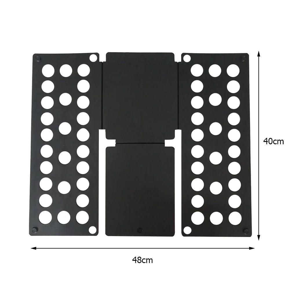 Plastic Clothes Folding Board Easy and Fast Kids Laundry Folder Shirt Folding Board Home Storage Tool for Kid Children Adults Lootquake LLC