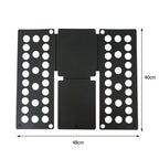 Plastic Clothes Folding Board Easy and Fast Kids Laundry Folder Shirt Folding Board Home Storage Tool for Kid Children Adults Lootquake LLC