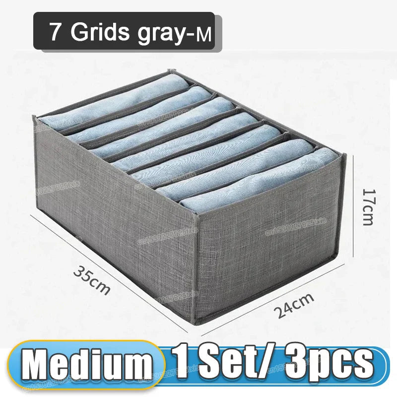 Clothes Storage Box Underwear Bra Organizer Storage Box Wardrobe Organizer Drawers Separator Boxes Home Storage Supplies Lootquake LLC