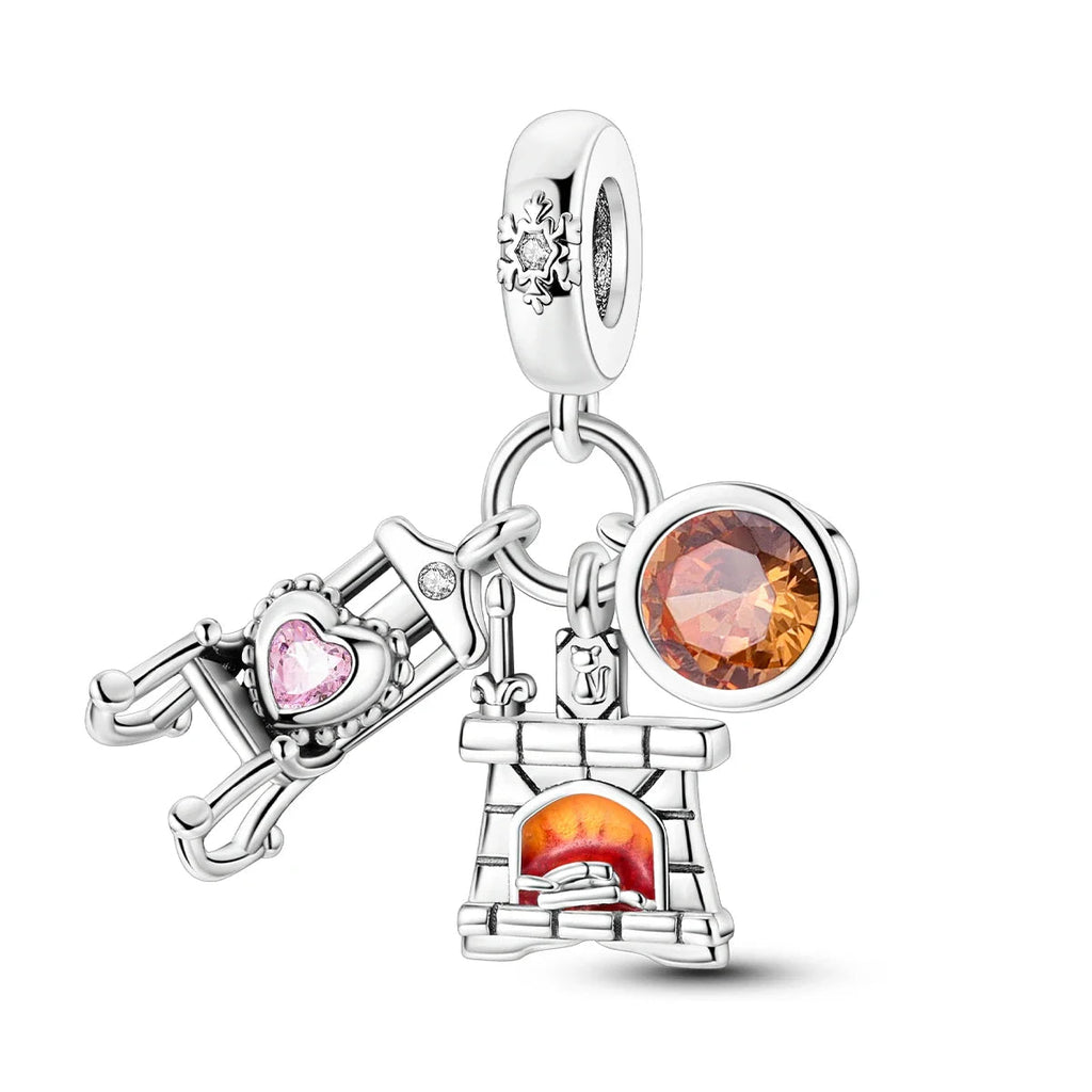 Coffee Cup Charms 925 Silver Beads For Woman Fit Original Bracelet Making Fashion Jewelry Lootquake LLC