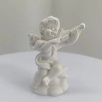 Crafts Peaceful Prayer Home Decoration Photo Props Garden Ornaments Character Sculpture Cupid Angel Statue Desktop Figurine
