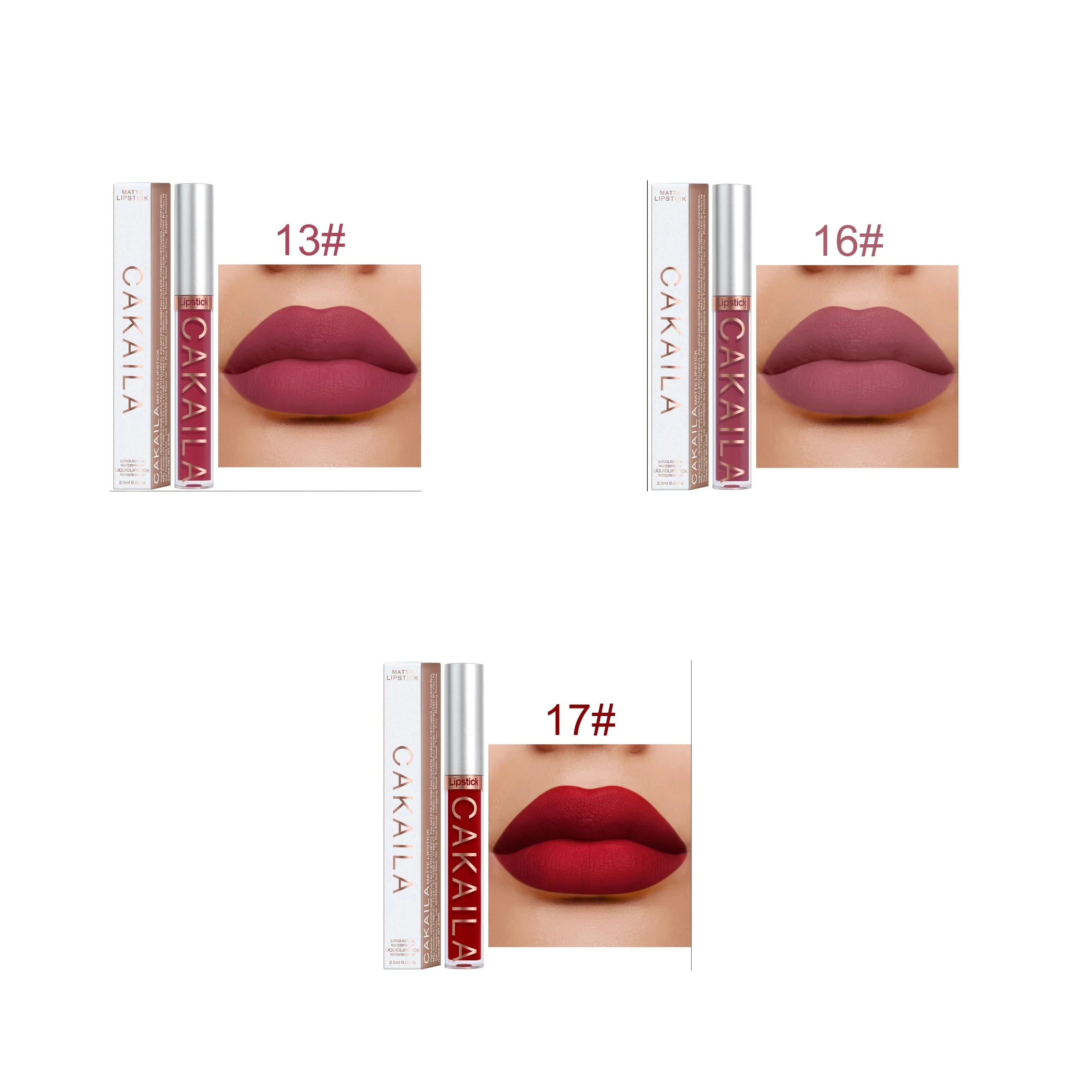 18 Color Lipstick Matte Non-stick Cup Waterproof Lip Gloss Lootquake LLC