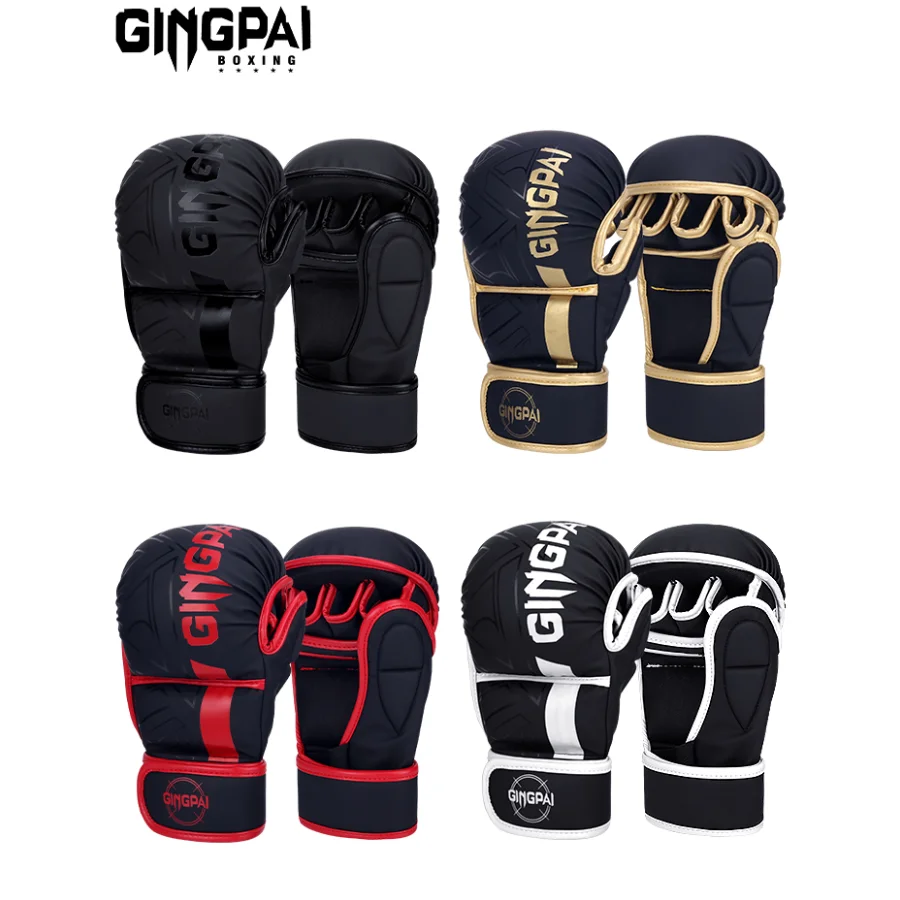 MMA Boxing Gloves Half Finger Training Equipment THRIXINE