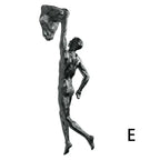 2024 Christmas Modern Simplicity Athlete Resin Sculpture Creative Climbing Man Wall Sculptures Hand-Finished For Wall Art Statue Lootquake LLC