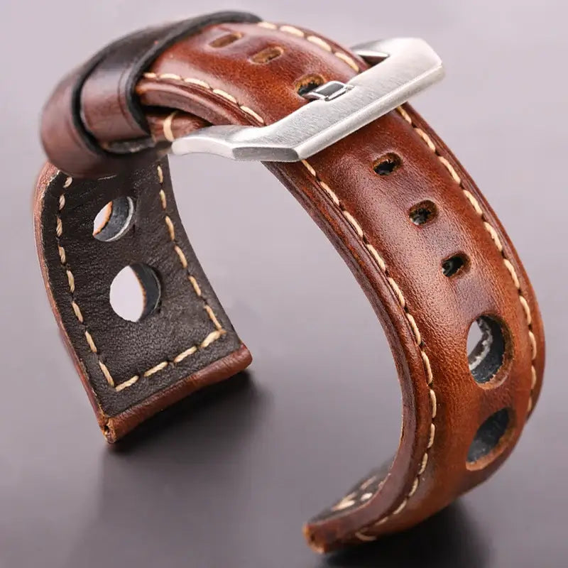 Ticwatch Leather Band - Genuine Classic Comfort Strap - SJB-DIAMOND ELITES