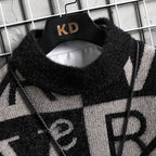 Men Knitted Sweater Stripe Pullovers Printing Round Neck Sweater Autumn/Winter Designer Quality Casual Men Clothing Jumper