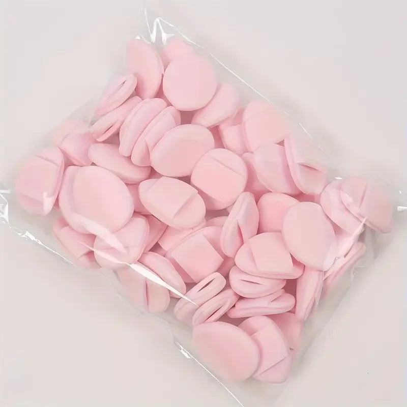 20pcs Finger Air Cushion Sponge Powder Puff Set, Makeup Puff, For Liquid Foundation, Powder Foundation, Concealer. Lootquake LLC