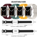 Apple Watch Silicone Strap - Sporty, Breathable, Durable