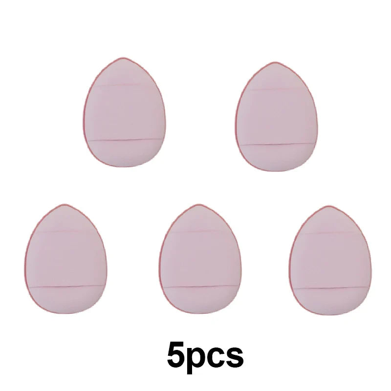 5/10Pcs Mini Finger Puff Foundation Small Air Cushion Powder Sponge Face Concealer BB Cream Cosmetic Applicator Makeup Tools Lootquake LLC