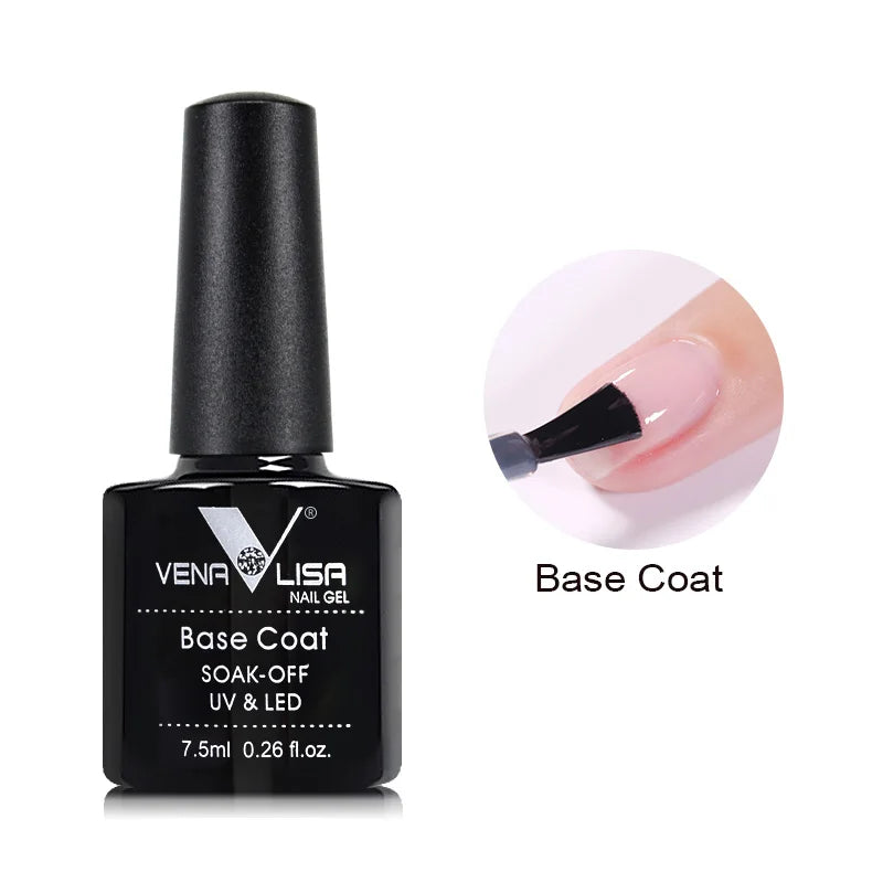 VENALISA 7.5ml Quick Construction Gel Semi Transparent Jelly Color Nail Gel Polish Strengthener Soak Off UV LED Nude Pink Gel Lootquake LLC