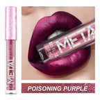 Matte Metallic Liquid Lipstick 12 Colors Waterproof Lasting Glitter Lip Gloss Shiny Shimmer Lip Tint Party Festival Lips Makeup Lootquake LLC
