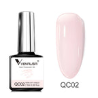 VENALISA 7.5ml Quick Construction Gel Semi Transparent Jelly Color Nail Gel Polish Strengthener Soak Off UV LED Nude Pink Gel Lootquake LLC