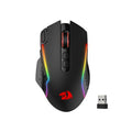 Redragon M810 Pro Wireless Gaming Mouse, 10000 DPI Wired Gamer Mouse w/ Rapid Fire Key, 8 Macro Buttons, Black/White Mouse Lootquake LLC
