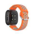 Fitbit Versa & Sense Silicone Band - Breathable Stylish Straps - SJB-DIAMOND ELITES