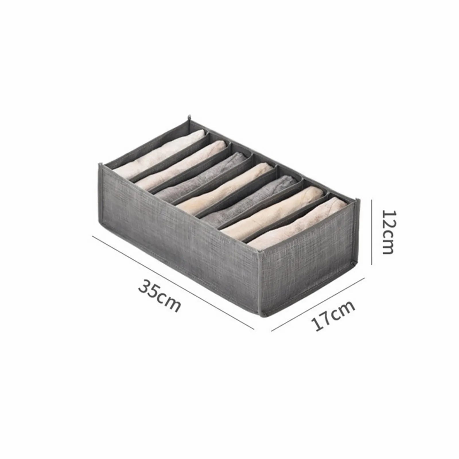 Fabric Underwear Bra Storage Box Underwear Sorting Box Panty Socks Compartment Storage Box Drawer Organizer Home Storage