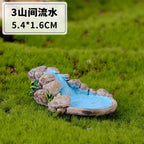 A Miniature Wonderland Well Statue - Handmade Resin Collection Micro Landscape Decoration Lootquake LLC