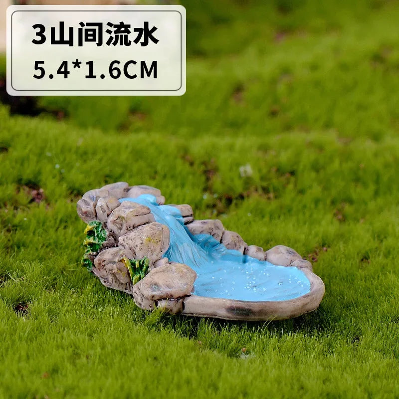 A Miniature Wonderland Well Statue - Handmade Resin Collection Micro Landscape Decoration Lootquake LLC