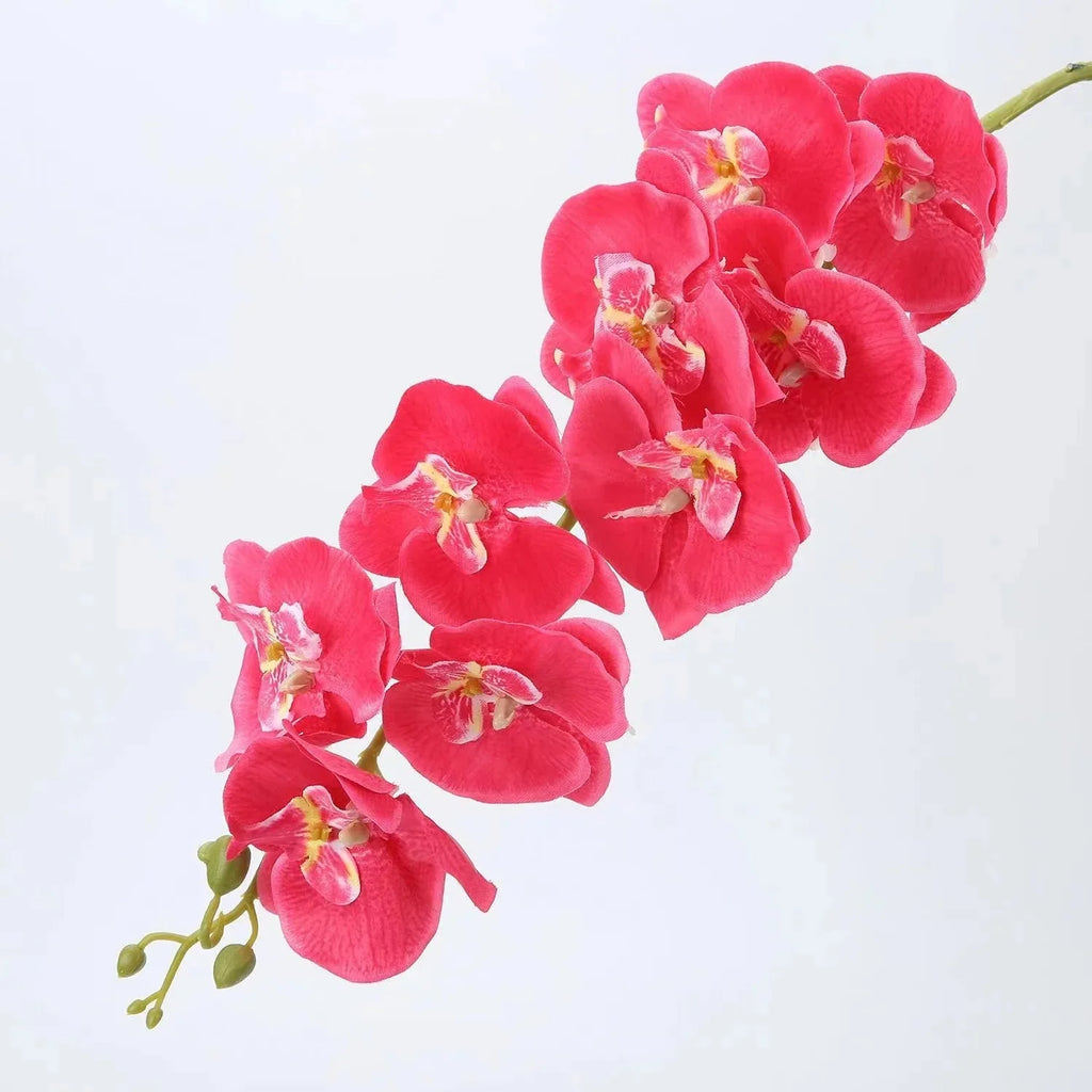 1Pcs Artificial Flowers Bouquet Butterfly Orchid Fake Flowers Phalaenopsis for Home Decor Garden Wedding Decoration Accessories Lootquake LLC