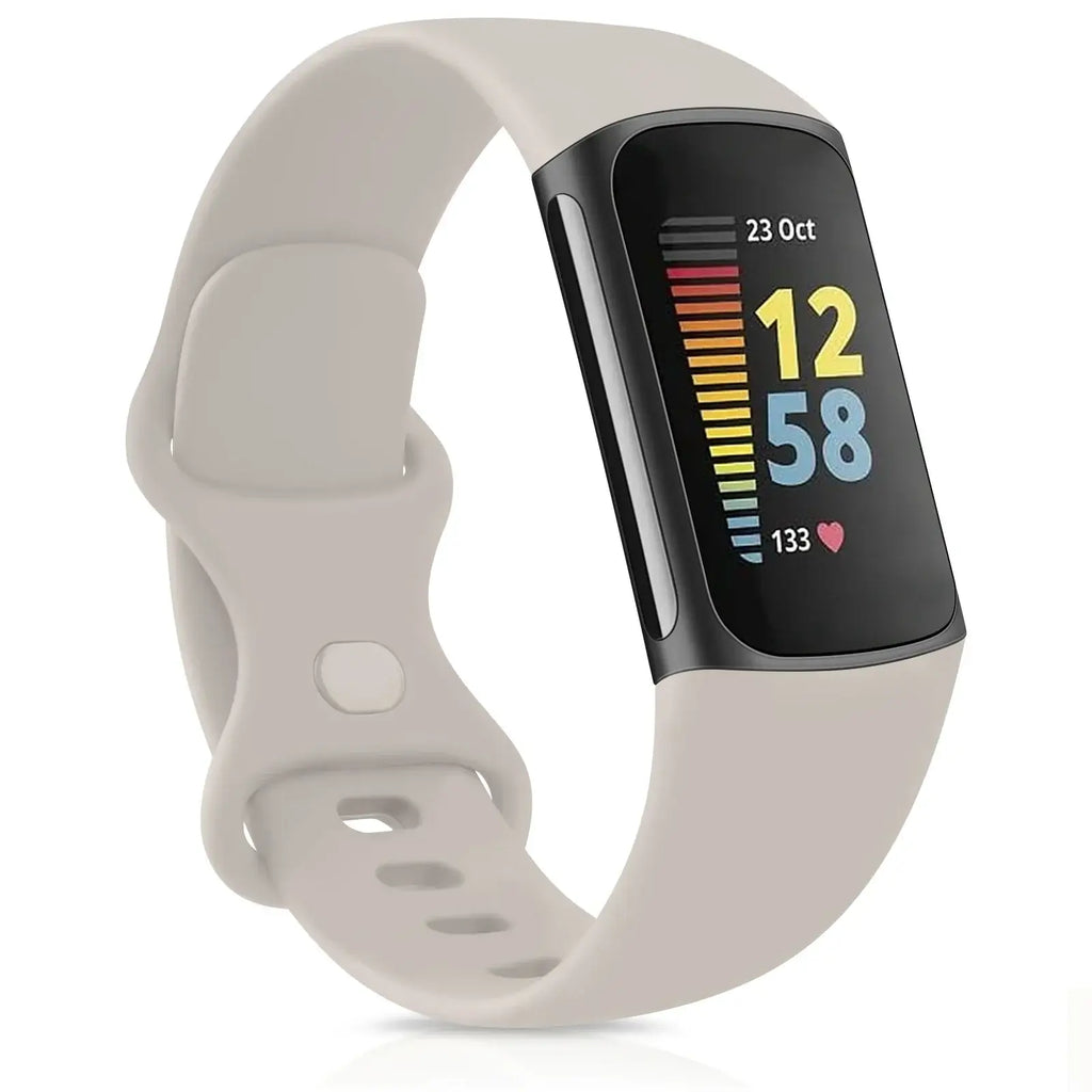 Fitbit Charge 5 6 Silicone Band - Comfortable Stylish Design - SJB-DIAMOND ELITES