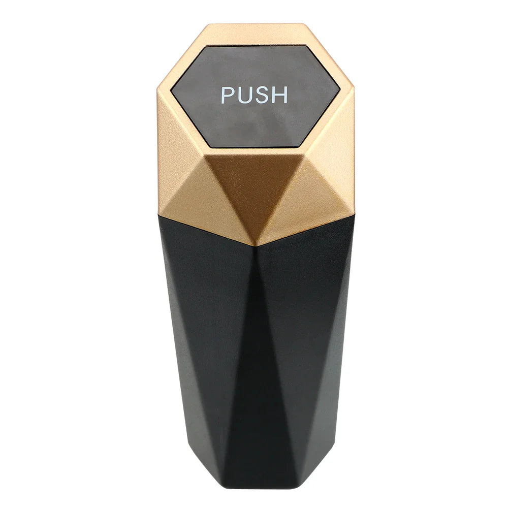 Car Trash Can Mini Garbage Bin Portable Car Dustbin with Lid Leak-proof Auto Trash Bin for Automotive Car Home Bedroom Office Lootquake LLC