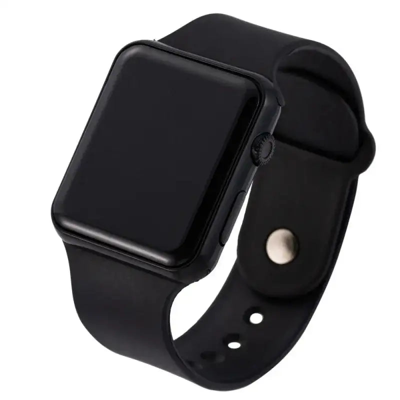 2024 Fashion Sport Digital Watch Women Men Square LED Watches Silicone Belt Electronic Women Digital Watches Clock Montre Femme